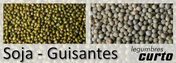 SOJA - GUISANTES        La soja y los guisantes nos aportan una excelente fuente de proteína vegetal y propiedades nutricionales.